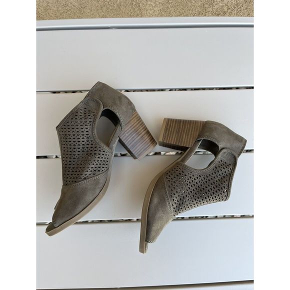 Seychelles open toe heeled ankle boot - Size 5.5 - Green - Picture 4 of 12